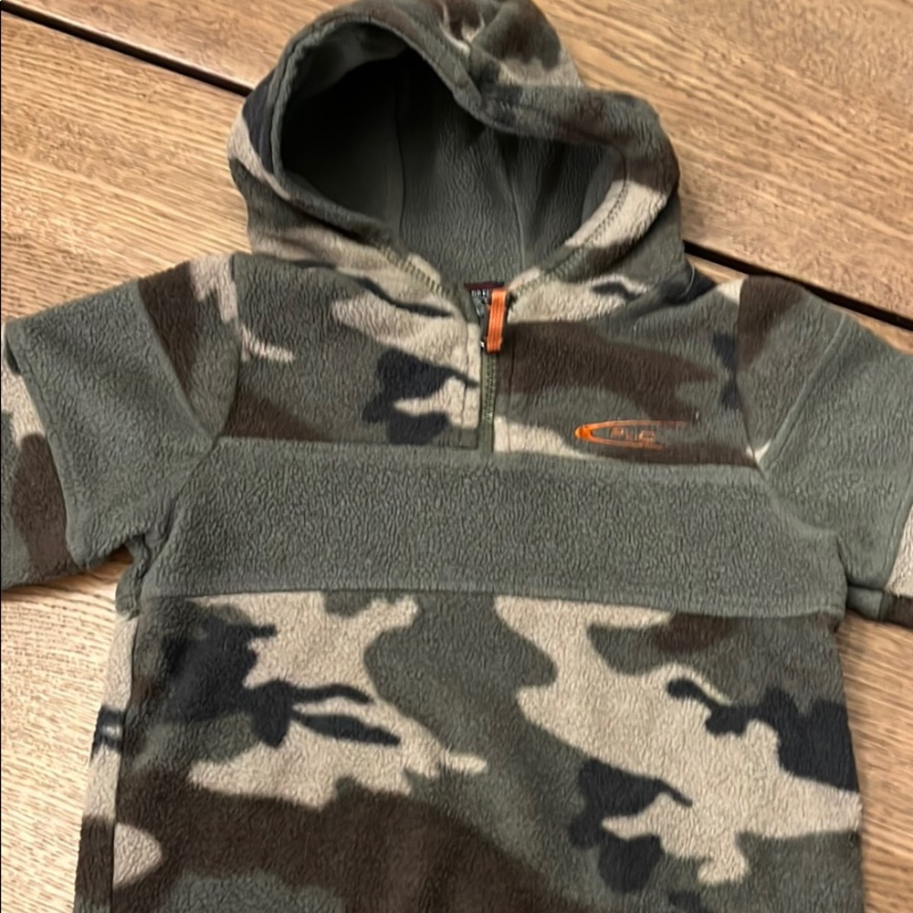 Hooded cano fleece